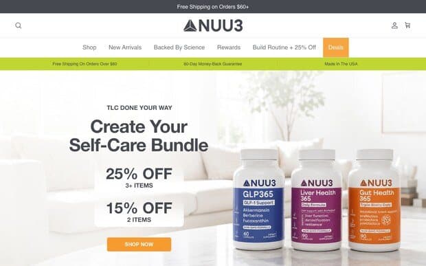 NUU3 storefront
