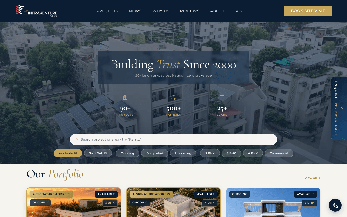 RL Infraventure — live site